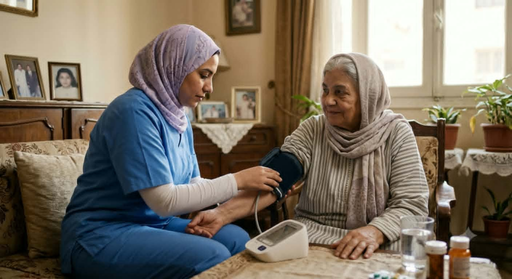افضل تمريض منزلي شيراتون 
